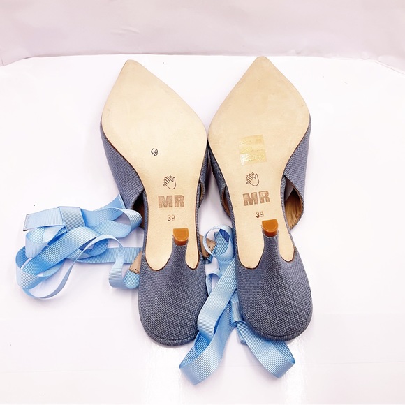 🆕{MR Man Repeller} Pacha Sling Back Kitten Heels - Picture 11 of 16